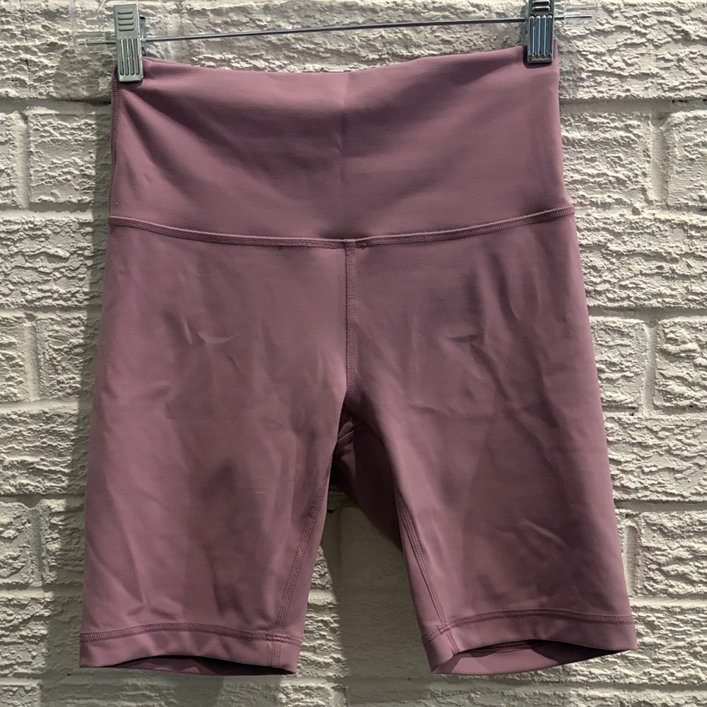 lululemon athletica High-Rise Bike Shorts in Dusty Mauve